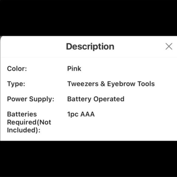 Womens Eyebrow Trimmer with Light - Picture 4 of 4